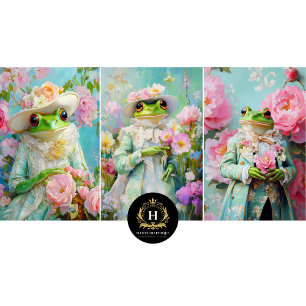 Feuilles de papier d'emballage Prince Grenouille F