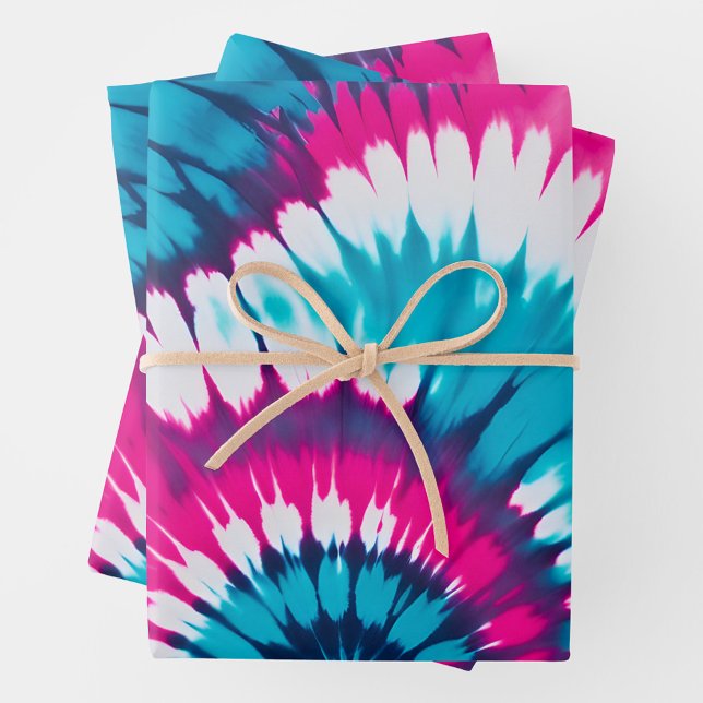 Feuilles de papier d'enrobage coloré (Créateur téléchargé)