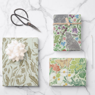 Feuilles de papier d'enveloppement de Medley Garde