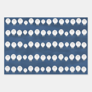 Feuilles de papier d'enveloppement de mouton