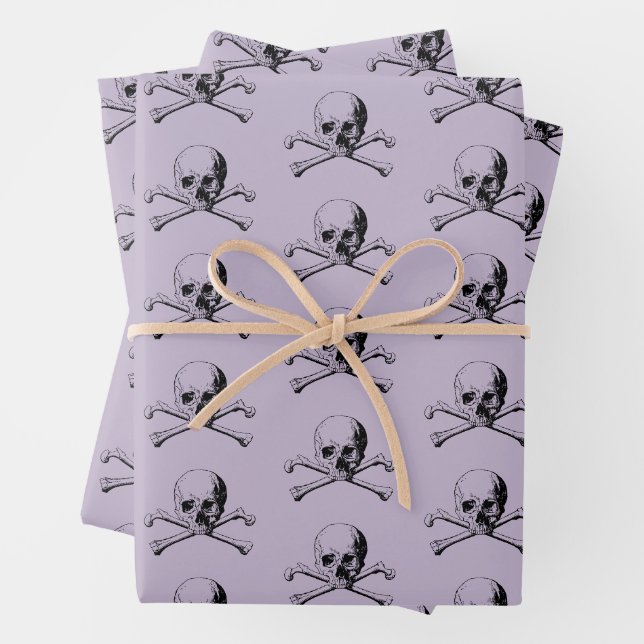 Feuilles de papier d'enveloppement de pirates pour (En situation)