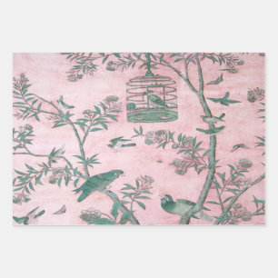 Feuilles de papier d'enveloppement d'oiseaux de Ch