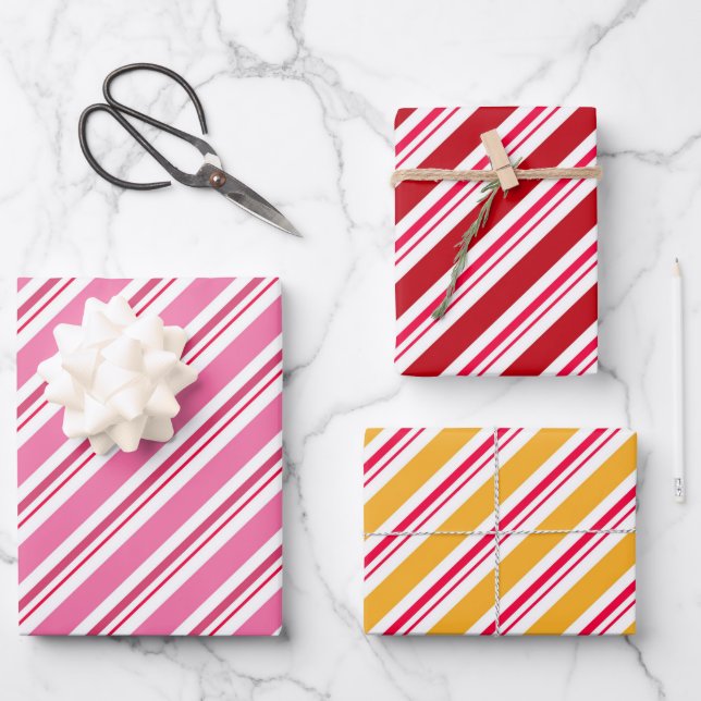 Feuilles de papier enveloppant mignonnes Sucres de (Recto)
