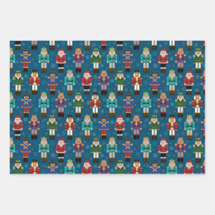 Feuilles de papier Motif d'enveloppement de noiset