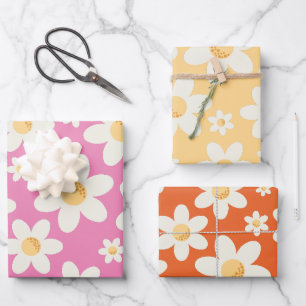 Feuilles de papier Retro Super pour enveloppement 