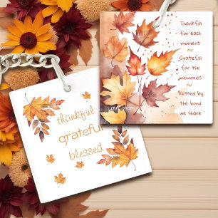 Feuilles de saison orange marron chéries Reconnais