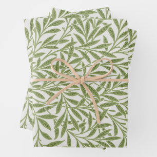 Feuilles de saule victoriennes vintage par William