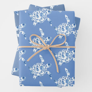 Feuilles d'enveloppement de tortue florale