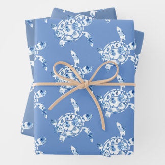 Feuilles d'enveloppement de tortue florale