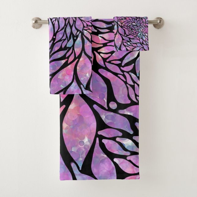 feuilles impressionnistes Abstraits (En situation)