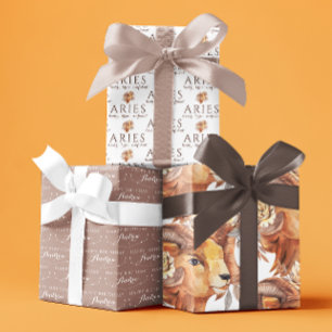 Feuilles papier d'enveloppement d'anniversaire de 