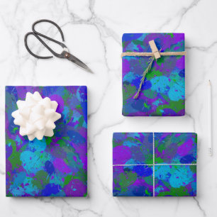 Feuilles papier Peacock Color Wrapper