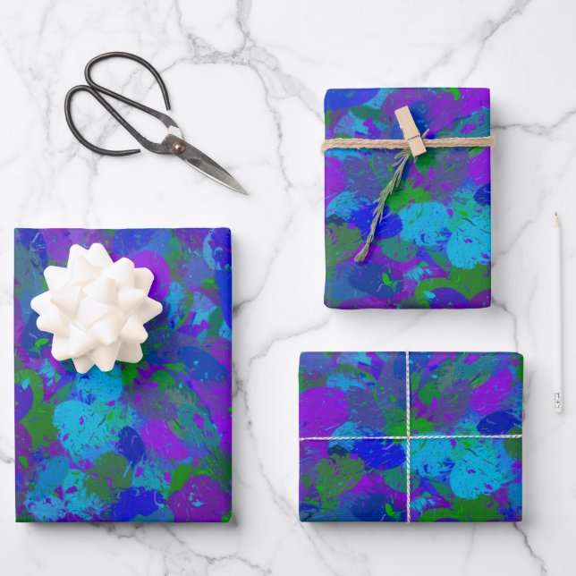 Feuilles papier Peacock Color Wrapper (Recto)