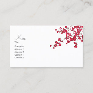 Feuilles pétaux ~ Cartes de visite