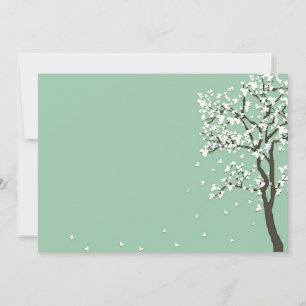 Feuilles qui tombent ~ Invitation Soirée festive