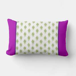 Feuilles sauvages sur un Coussin Lumbar