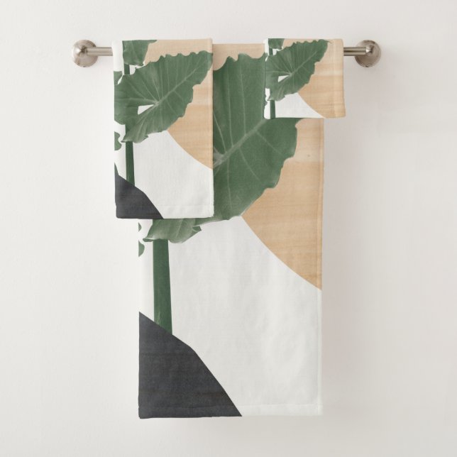 Feuilles tropicaux Finesse Abstraite #1 #tropical  (En situation)