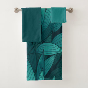 Feuilles tropicaux rayonnants