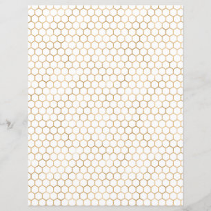 Feuillet papier peigné de peigne de miel