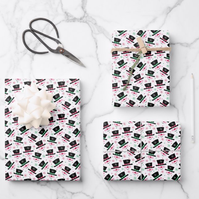 Feuillets de papier pour enveloppement de neige de (Recto)