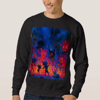 Feurige Chaneques beim Tanzen Sweatshirt