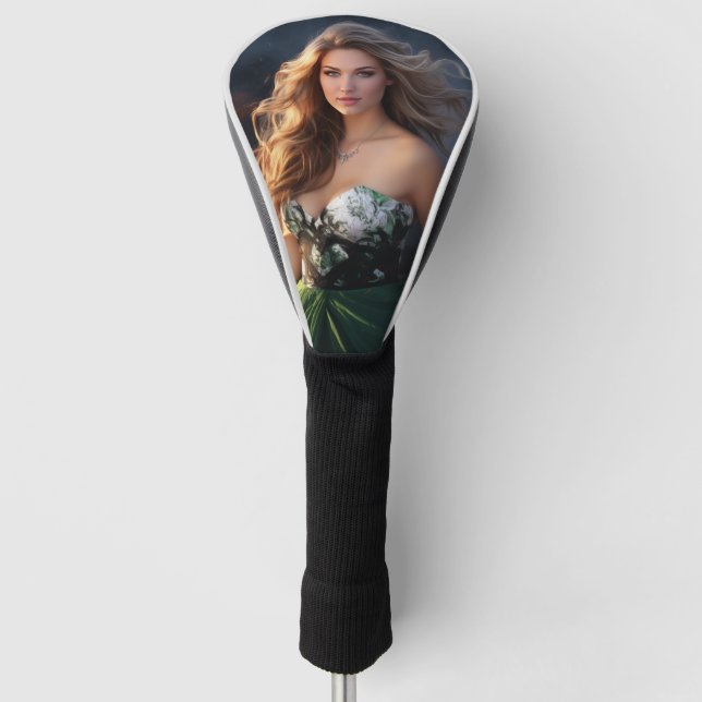 Feurige Schönheit Golf Headcover (Vorderseite)