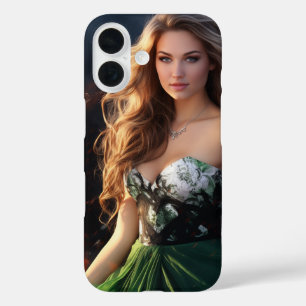 Feurige Schönheit iPhone 16 Hülle