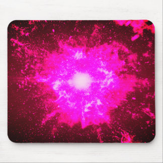 Feuriges Nebel-Sci-Fi-Kunst-Mauspad Mousepad