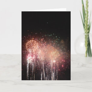 "Feux d'Aquatennial" Carte de félicitations #2