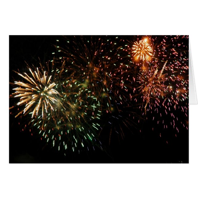 Feux d'artifice 5 de la Dominique (Devant horizontal)