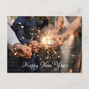 feux d'artifice carte postale