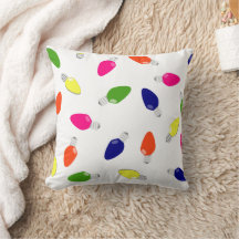 Feux de Noël - Coussin