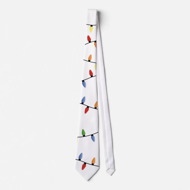 Feux de Noël Cravate pour hommes (Devant)