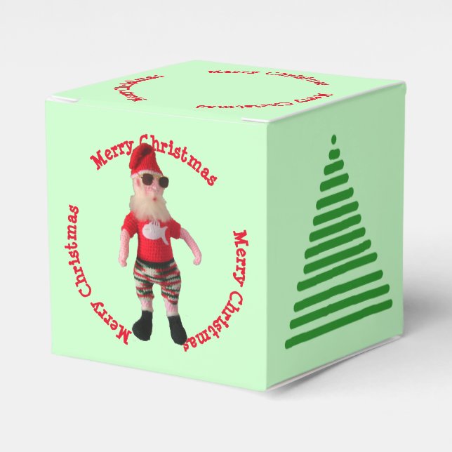 Fevor Box - Frohe Weihnachten Weihnachten und Baum Geschenkschachtel (Vorderseite)