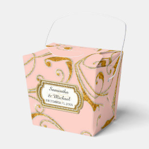 Fevor Box Glam Old Hollywood Regency Black Krawatt Geschenkschachtel
