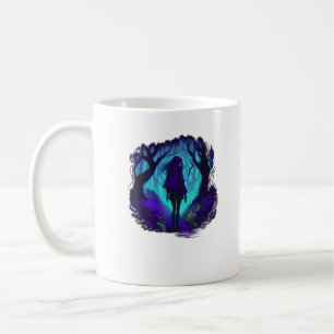 Fey Gothic Emo Goblincore Ästhetik Wald Graphi Kaffeetasse