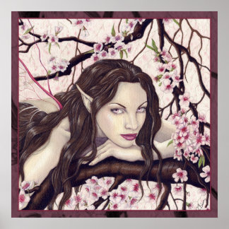 Fey of the Spring Bloom Poster
