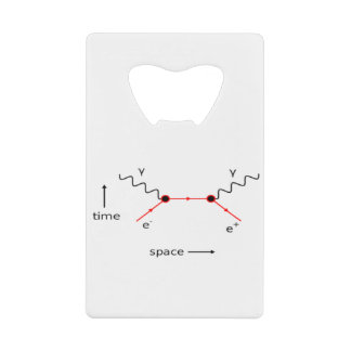 Feynman Diagramm Physik Geldbeutel Flaschenöffner