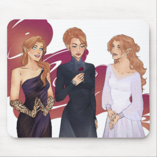 Feyre, In dies und Elain Archeron Mousepad