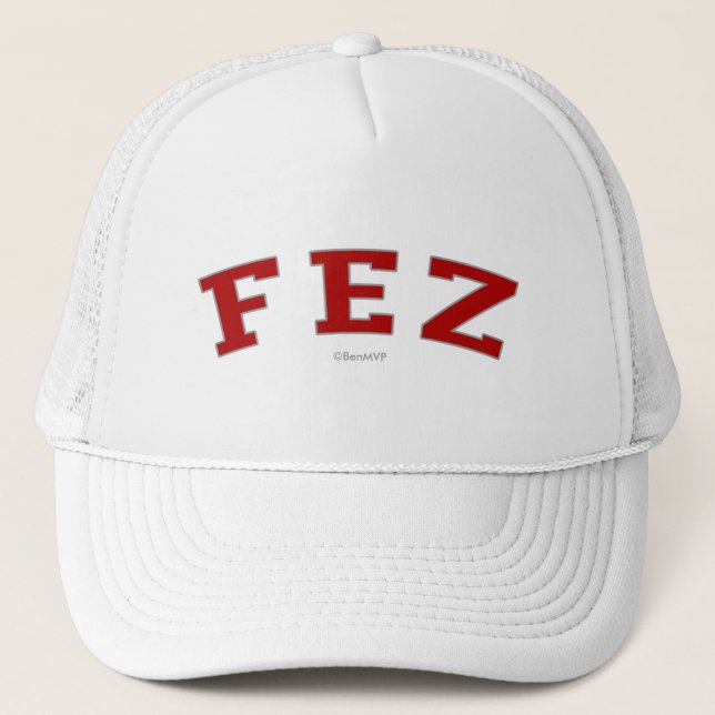 Fez Truckerkappe (Vorderseite)