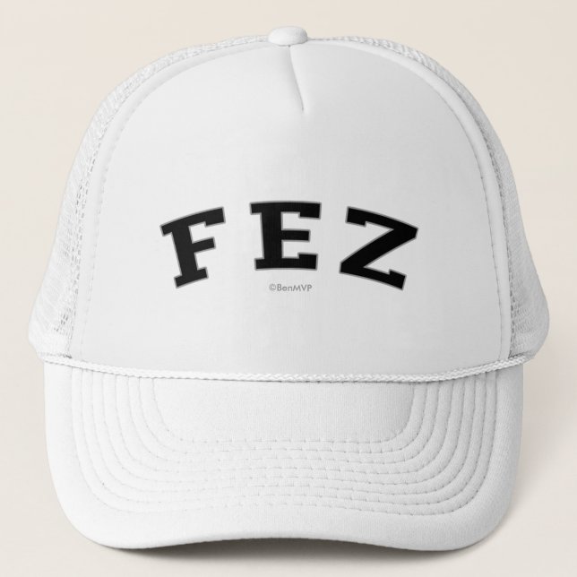 Fez Truckerkappe (Vorderseite)