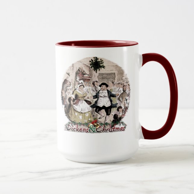 Fezziwig-Dickens und WeihnachtsTasse Tasse (Rechts)