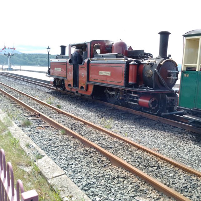 Ffestiniog and Transport for Wales Keyring Schlüsselanhänger (Ffestiniog LLoyd George)
