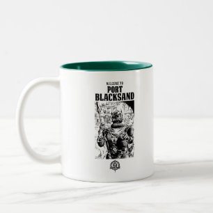 FFF6 Willkommen bei Port Blacksand Tasse