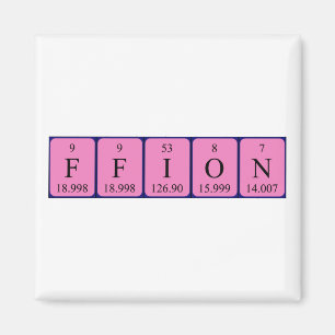 Ffion Periodenmagnet Magnet