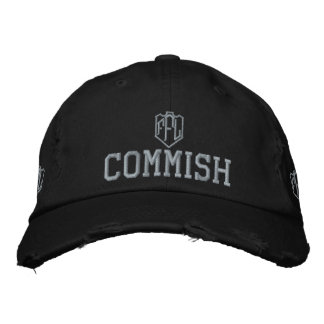 FFL Commish (Fantasy Football League) Bestickte Baseballkappe