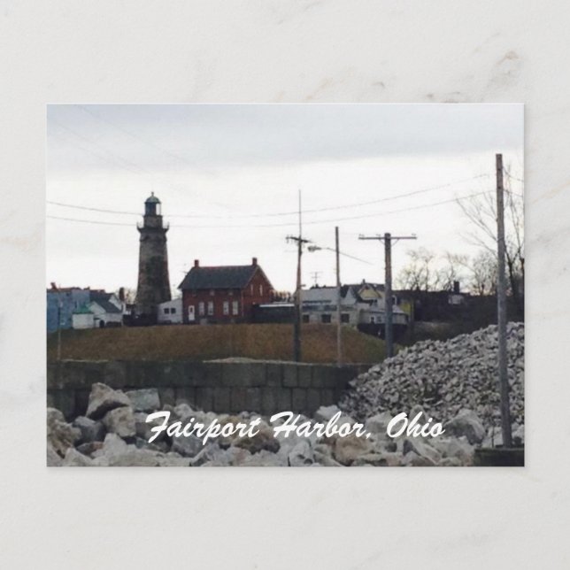 Fflughafen, Ohio Foto Postkarte (Vorderseite)