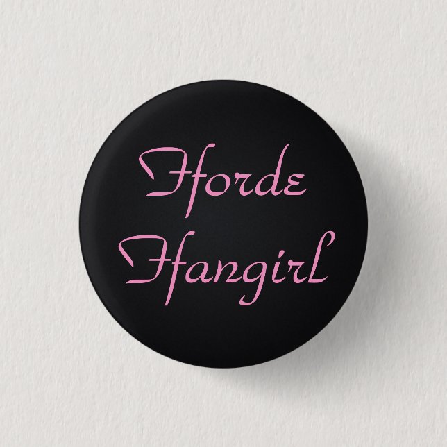Fforde Ffangirl Button (Vorderseite)