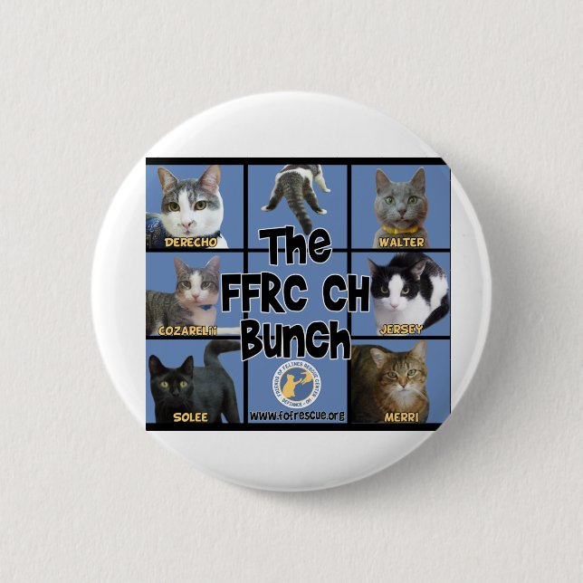 FFRC CH Katzenknopf Button (Vorderseite)