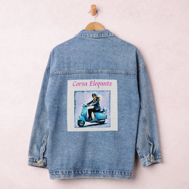 "Fiamma" "Corsa Elegante" - Elegante Fahrt Jeansjacke (Hangar)